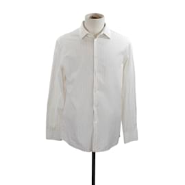 Louis Vuitton-Camicia di cotone-Bianco
