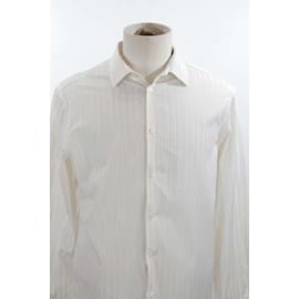 Louis Vuitton-Camicia di cotone-Bianco