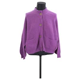 Autre Marque-Cardigan en laine-Purple