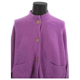 Autre Marque-Cardigan en laine-Purple