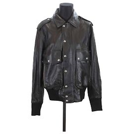 Iro Lederjacke Schwarz