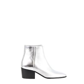 The Kooples Boots en cuir Argenté