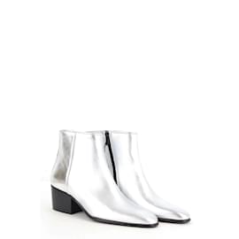 The Kooples-Leather boots-Silvery