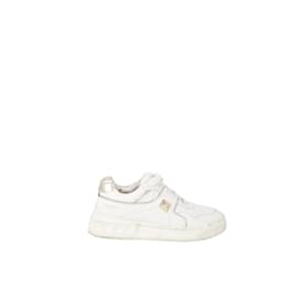 Valentino-Leather sneakers-White