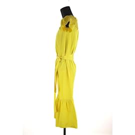 Tory Burch-Vestito giallo-Giallo