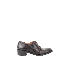 Robert Clergerie stringate in pelle Marrone