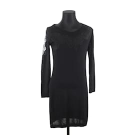 Ermanno Scervino-Wool dress-Black