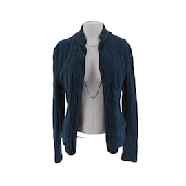 Saint Laurent-Cotton Jacket-Blue