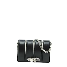 Alexander Mcqueen-Leather handbags-Black