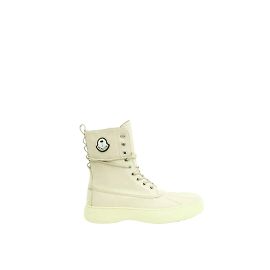 Tod's Lederstiefel mit Fellfutter Beige