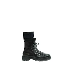 Jimmy Choo-Leather boots-Black