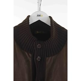 Loro Piana-Leather coat-Brown