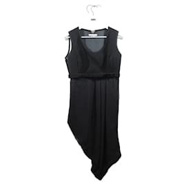 Givenchy-Vestido de seda-Negro