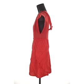 Sonia Rykiel-vestido de algodão-Vermelho