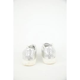 Dior-Sneakers aus Leder-Grau