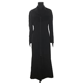 Thierry Mugler-Wool dress-Black
