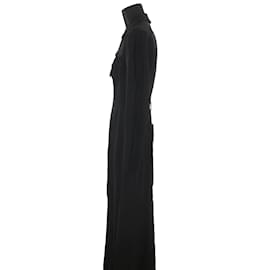 Thierry Mugler-Wool dress-Black