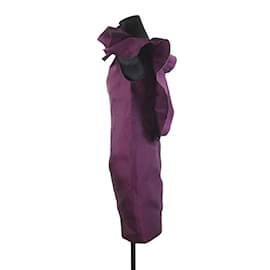 Lanvin-Vestido morado-Púrpura