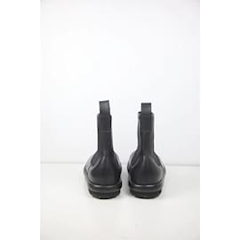 Pierre Hardy-Leather boots-Black