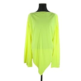 Balenciaga-Blusa de seda-Amarelo