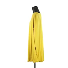 Jil Sander-Vestido amarillo-Amarillo
