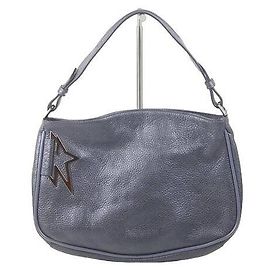 Thierry Mugler Ledertasche Anthrazitgrau