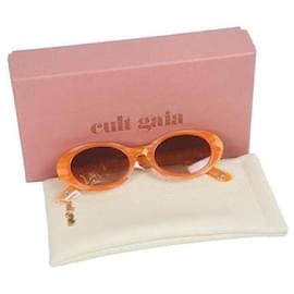 Cult Gaia-Orangefarbene Sonnenbrille-Orange