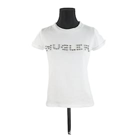 Thierry Mugler-maglietta di cotone-Bianco