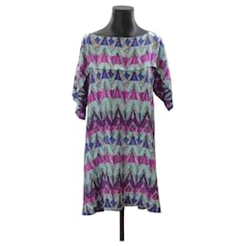 See by Chloé Vestido de seda Multicolor