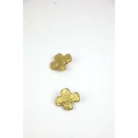 Autre Marque-Golden earrings-Golden
