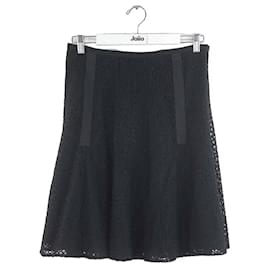 Paule Ka-Mini falda de algodón-Negro