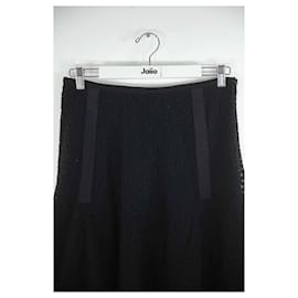 Paule Ka-Cotton mini skirt-Black