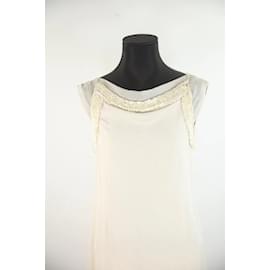 Loewe-Silk dress-Beige
