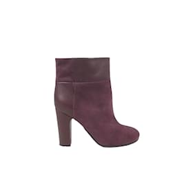 See by Chloé-Suede boots-Purple