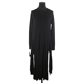 Joseph-Vestido de lana-Negro