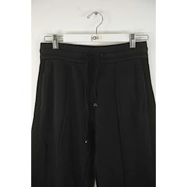Moncler-pantalones deportivos de algodón-Negro
