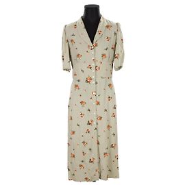 Rouje grünes Kleid Grün