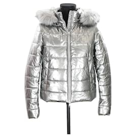 Liu.Jo-silberne Jacke-Silber