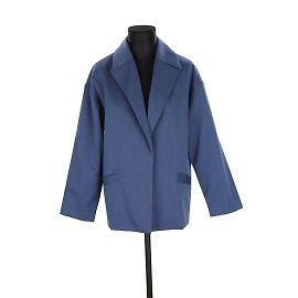 Autre Marque Blazer Hanouck Rhoeas de lã azul marinho S Azul marinho