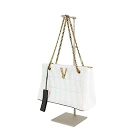 Versace-Handtaschen aus Leder-Weiß