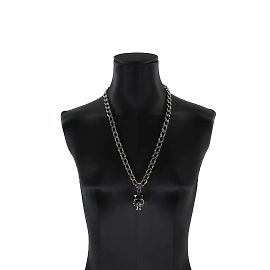 Swarovski Halskette in ihrer schwarzen Box Schwarz