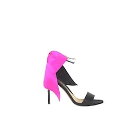 Alexandre Vauthier-velvet heels-Black