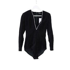 Isabel Marant Top in velluto Nero