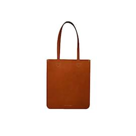 Autre Marque-Leather Handbag-Brown