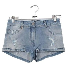 Balmain Mini shorts in cotone Blu