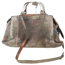 Autre Marque-Suede handbag-Multiple colors