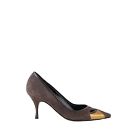 Michel Vivien-Leather Heels-Brown