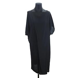 Fendi-Robe en soie-Noir