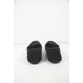 Ugg-Leather loafers-Black
