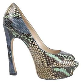 Saint Laurent-Talons multicolore-Multicolore